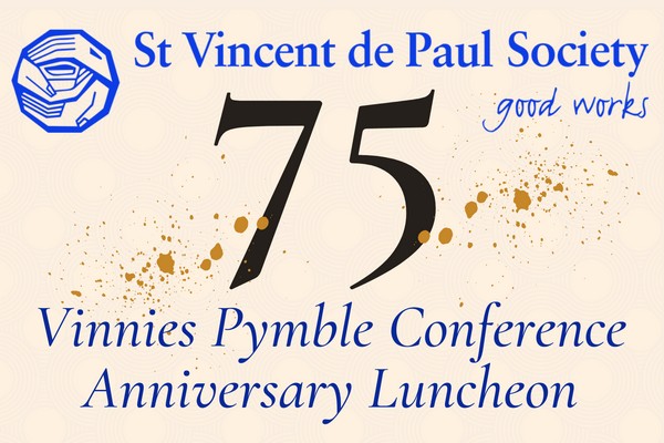 Vinnies 75 Lunch stamp